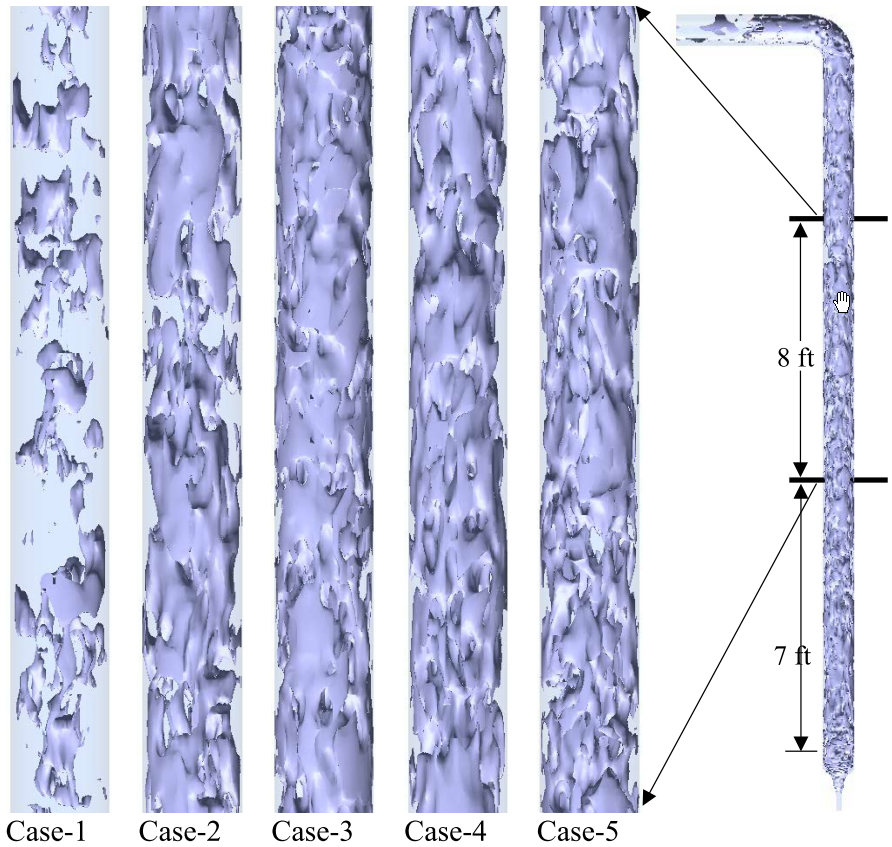 CFD simulations of multiphase flow in large-diameter offshore piping for BOEM worst-case-discharge research
